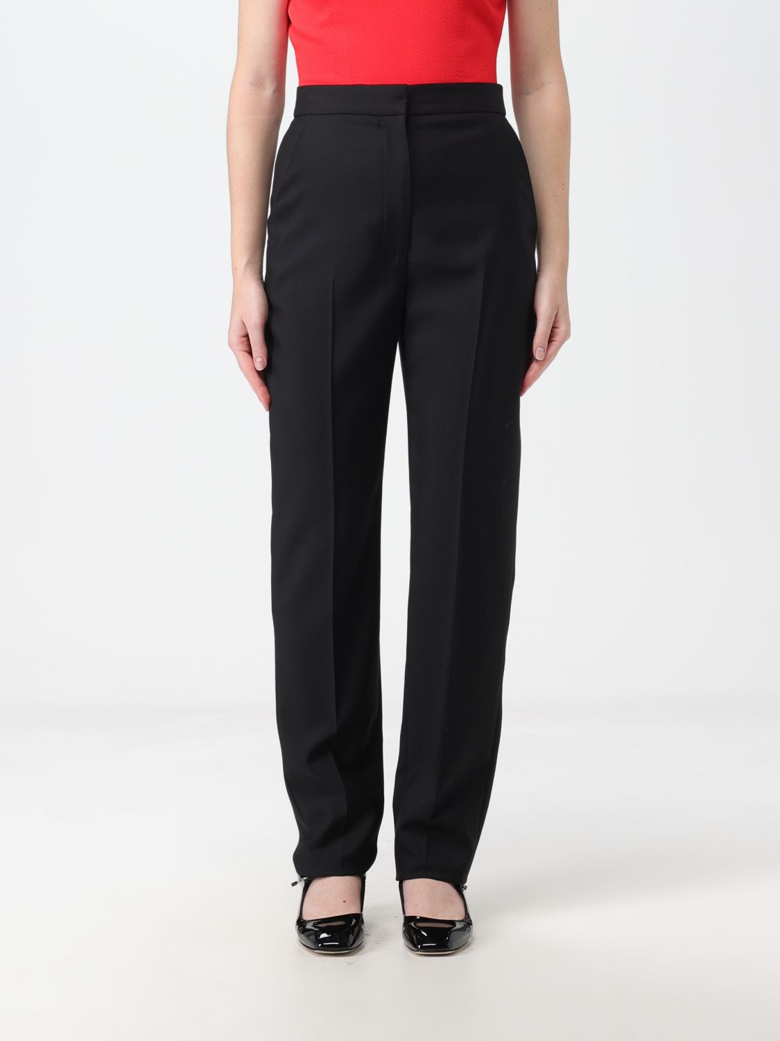 Alexander McQueen Trousers ALEXANDER MCQUEEN Woman colour Black