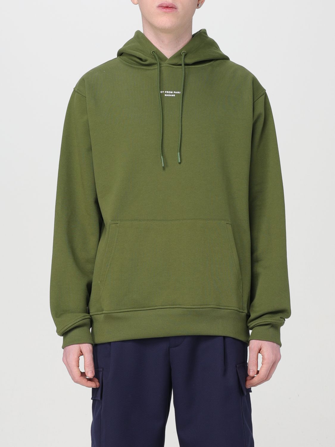 Drôle de Monsieur Sweatshirt DROLE DE MONSIEUR Men colour Green