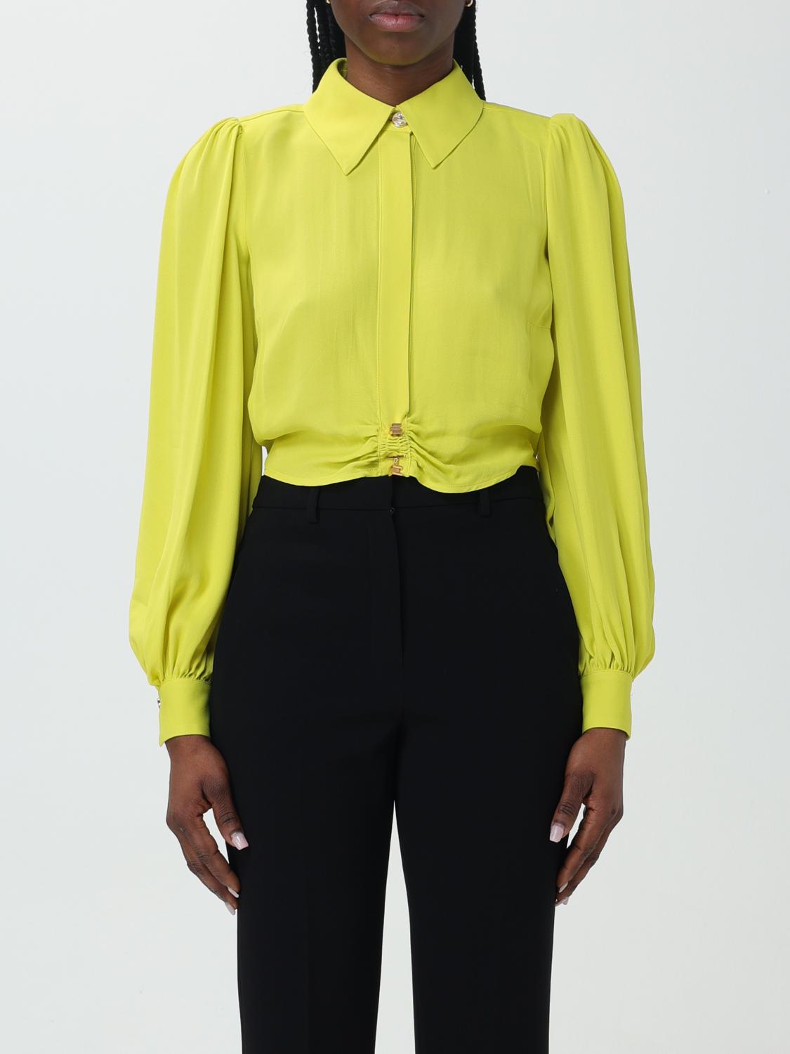 Elisabetta Franchi Shirt ELISABETTA FRANCHI Woman colour Yellow