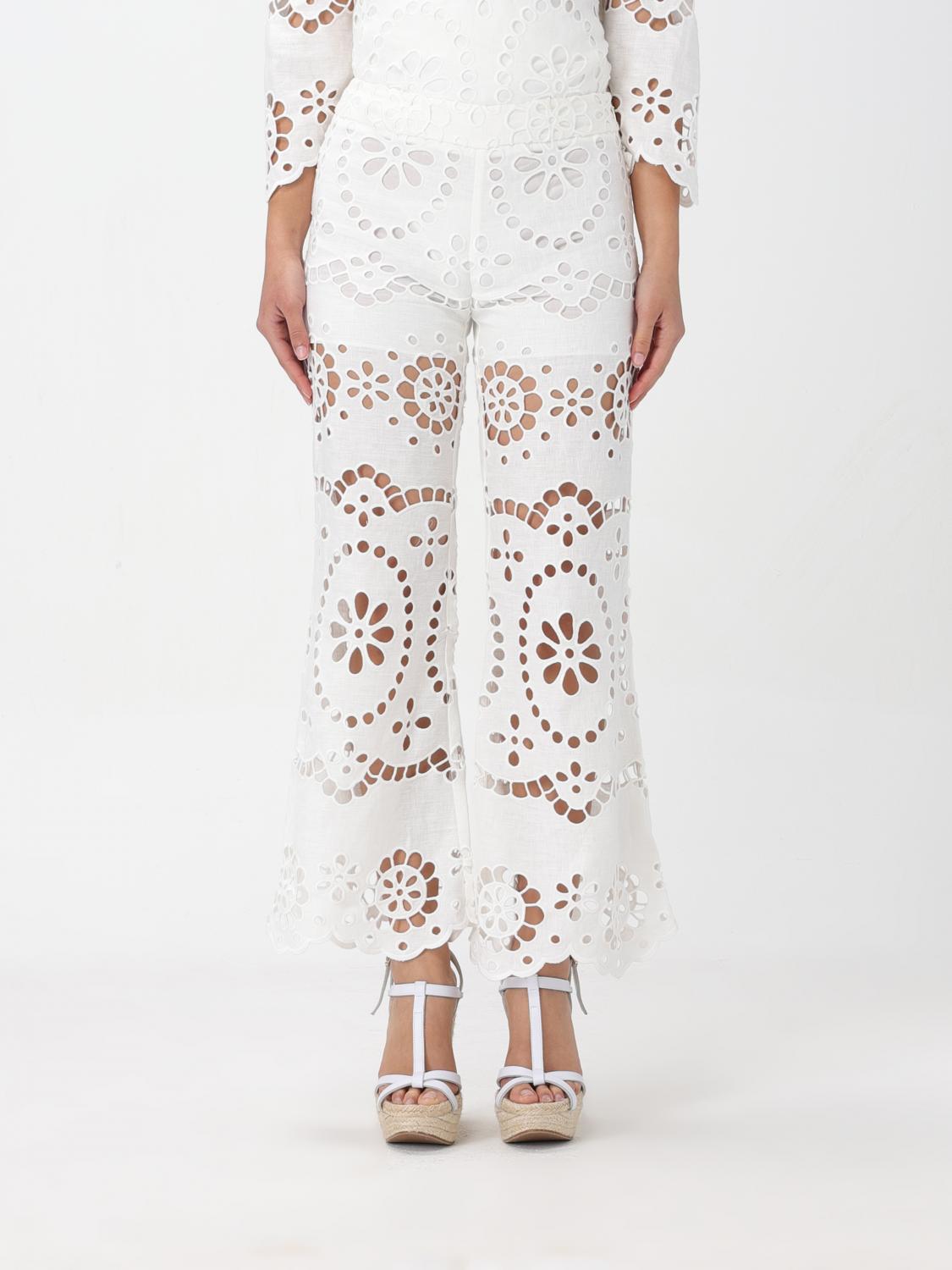 Zimmermann Trousers ZIMMERMANN Woman colour White