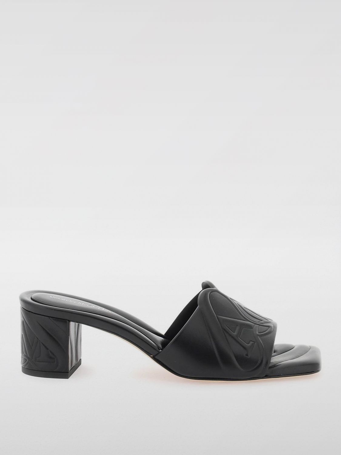 Alexander McQueen Heeled Sandals ALEXANDER MCQUEEN Woman color Black