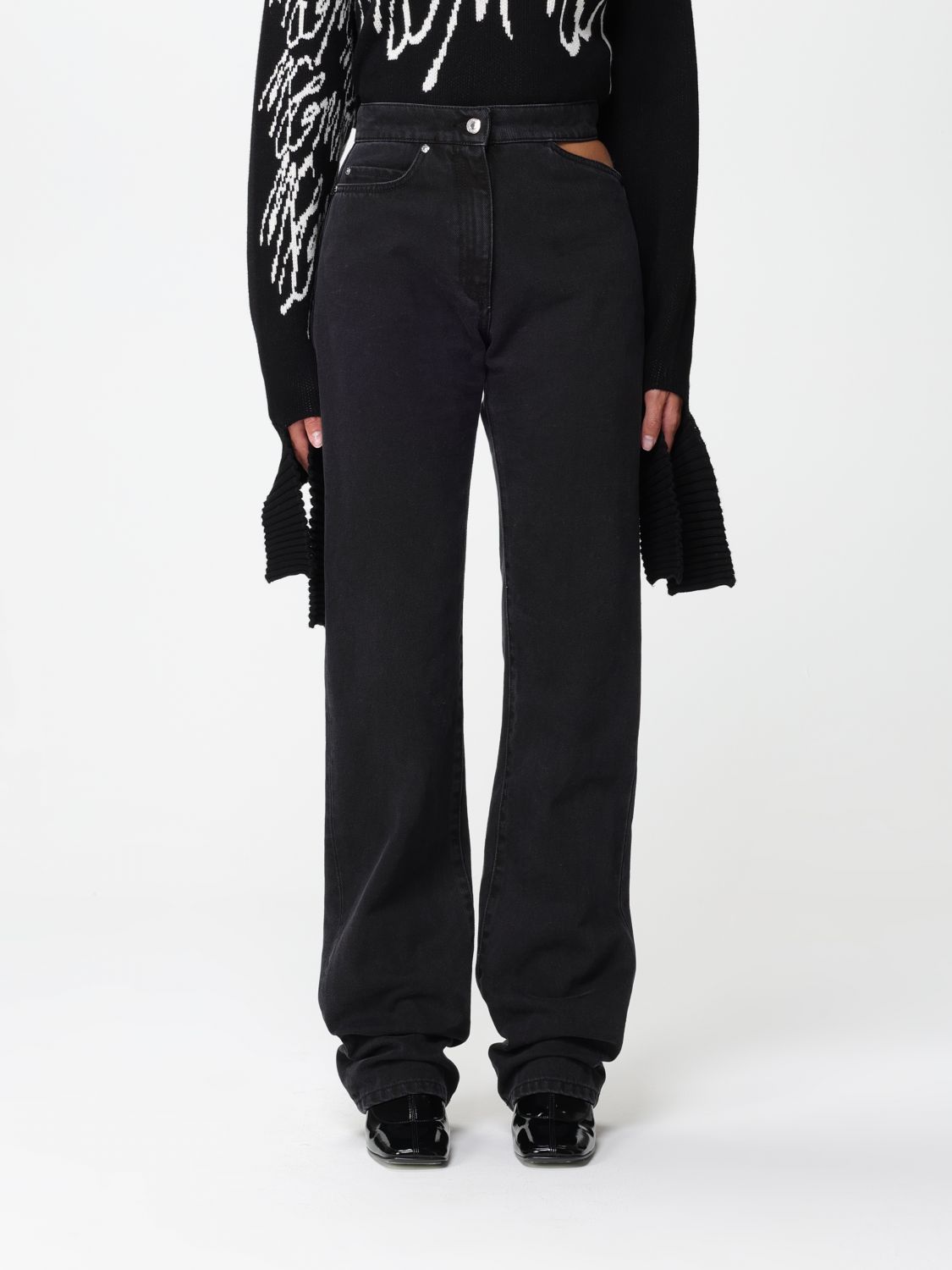 Msgm Jeans MSGM Woman colour Black