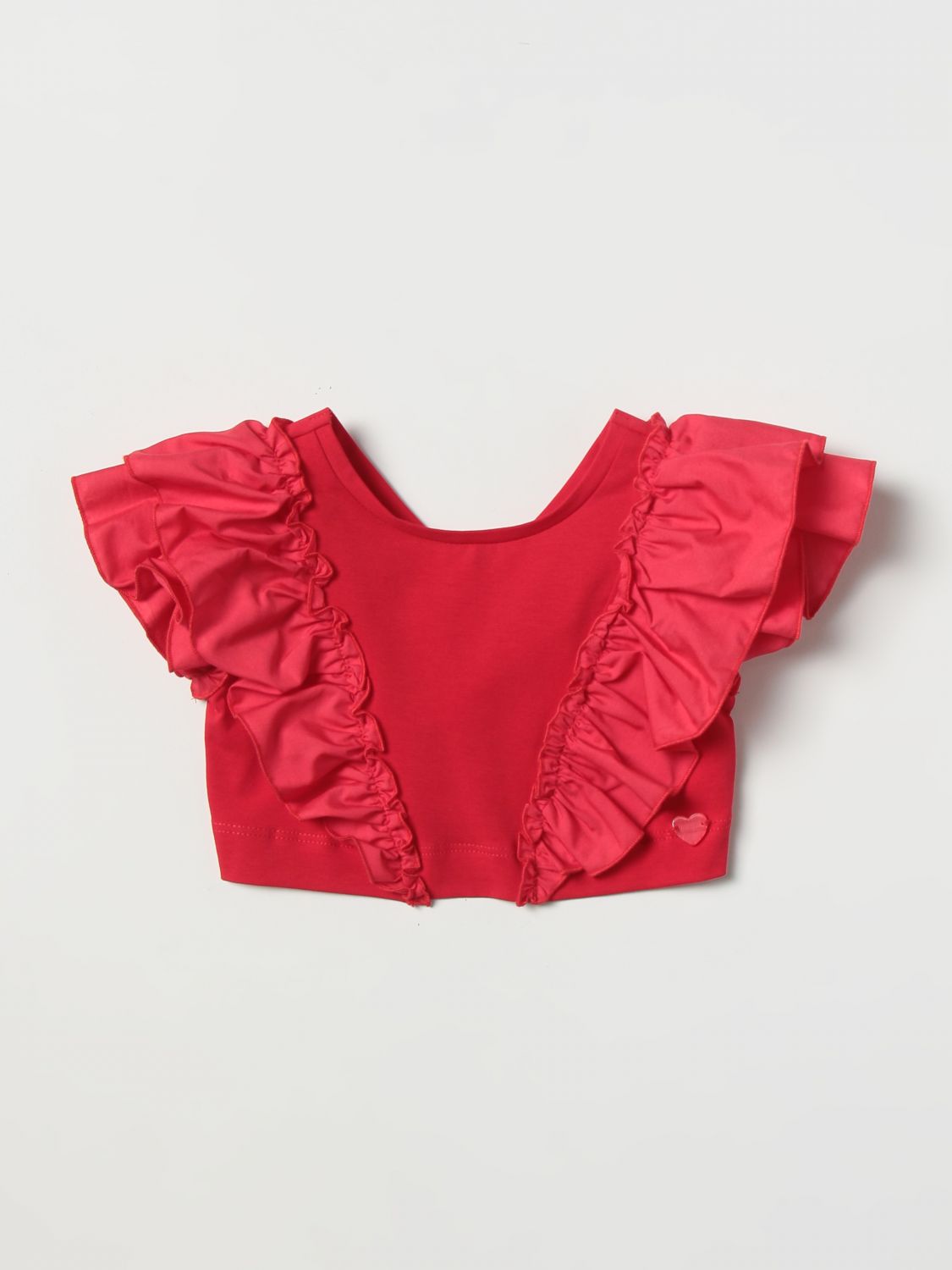 Monnalisa Top MONNALISA Kids colour Red