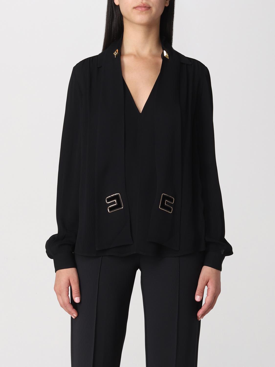 Elisabetta Franchi Shirt ELISABETTA FRANCHI Woman colour Black