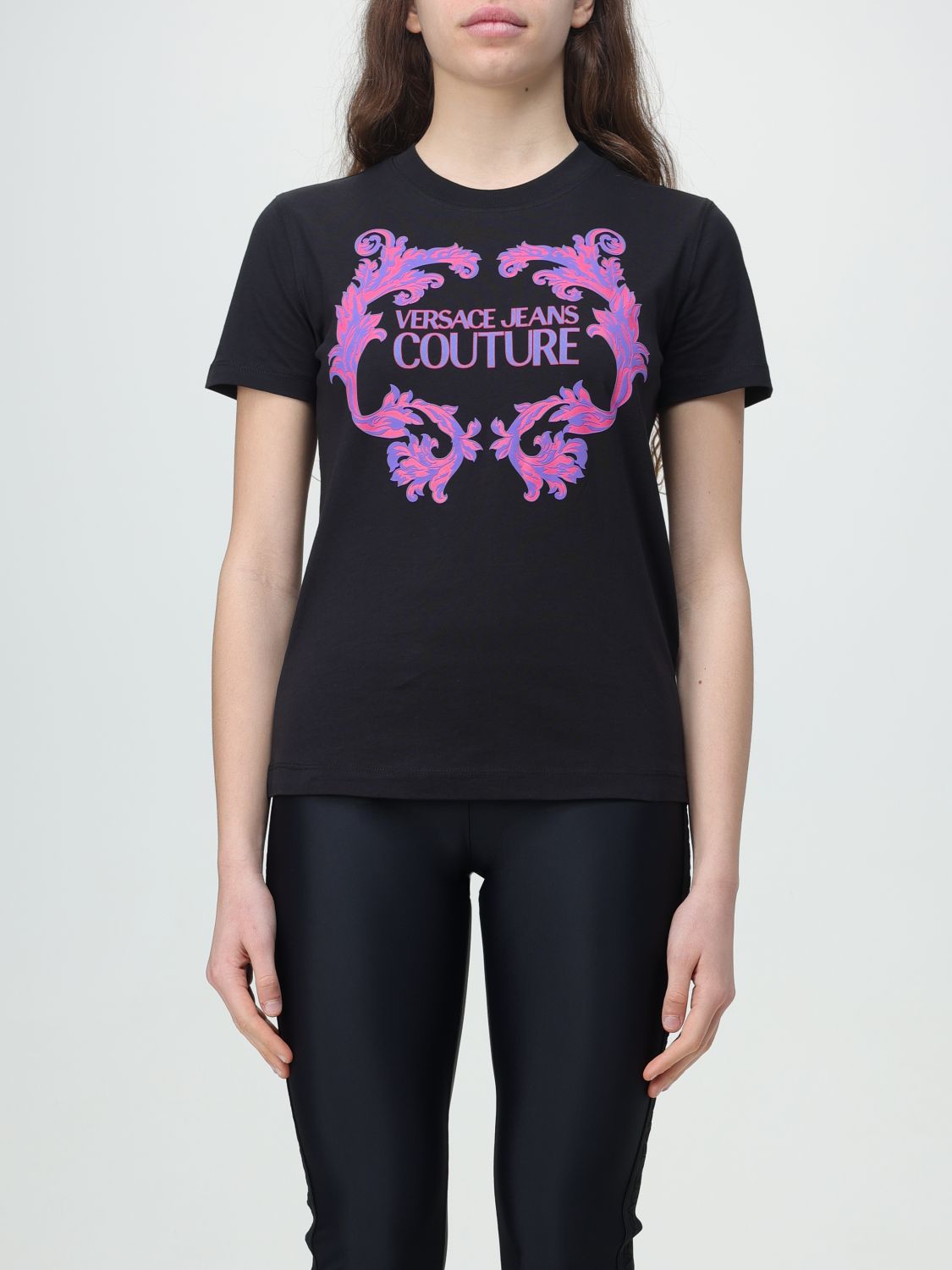 Versace Jeans Couture T-Shirt VERSACE JEANS COUTURE Woman colour Black