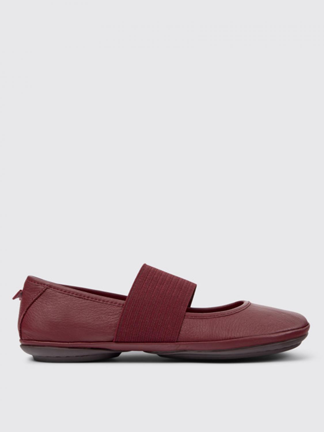 Camper Ballet Pumps CAMPER Woman colour Burgundy