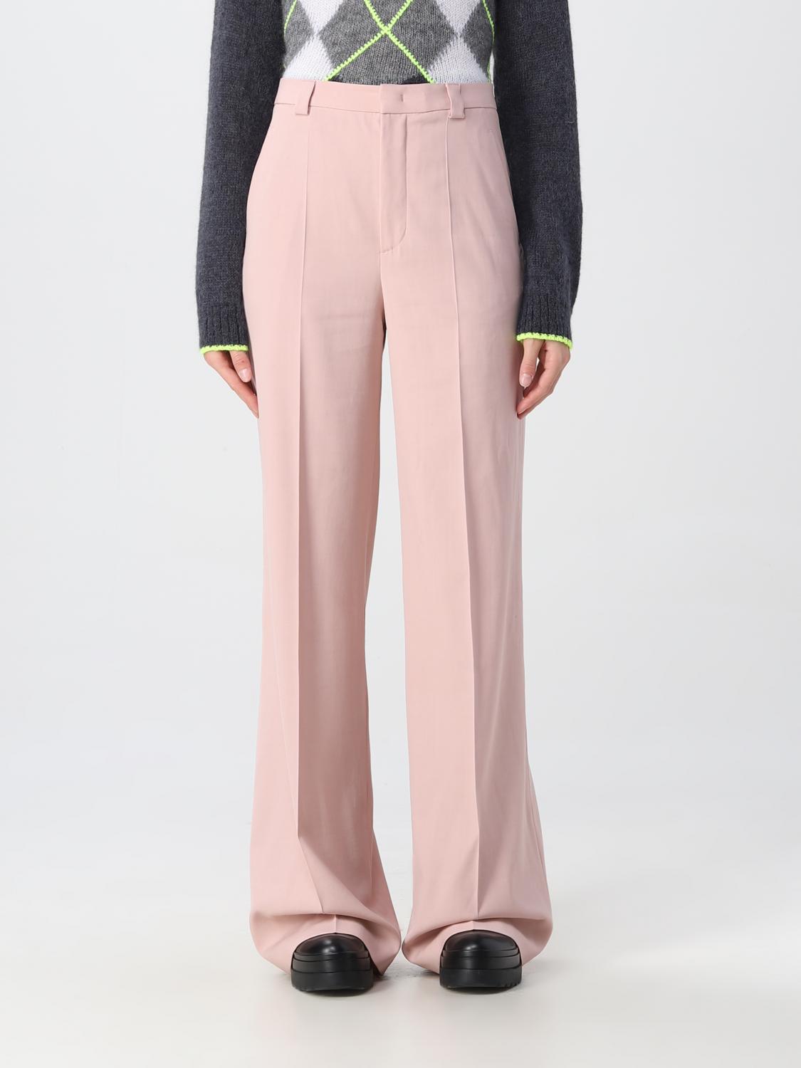 Red Valentino Trousers RED VALENTINO Woman colour Pink