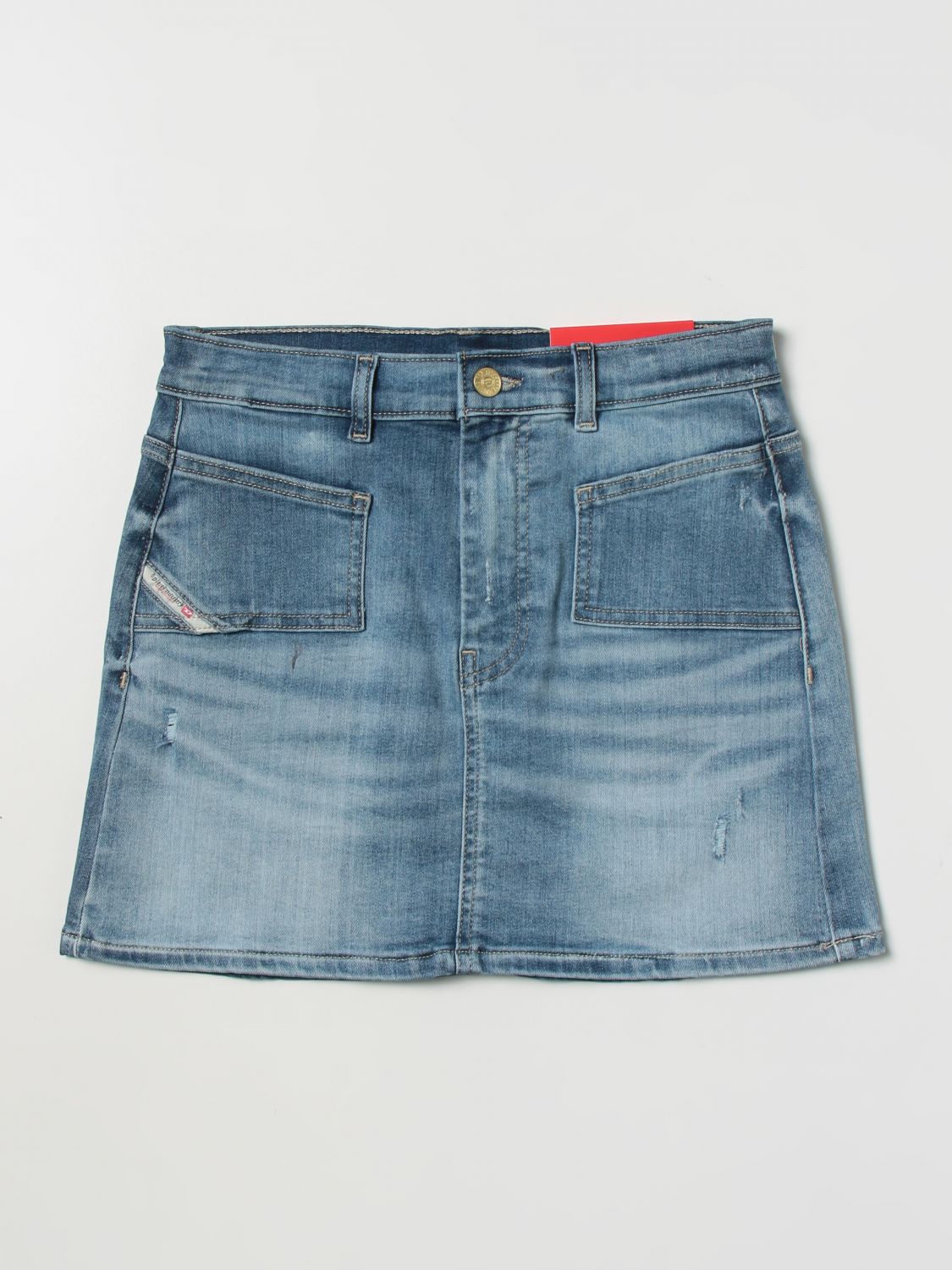 Diesel Skirt DIESEL Kids colour Denim