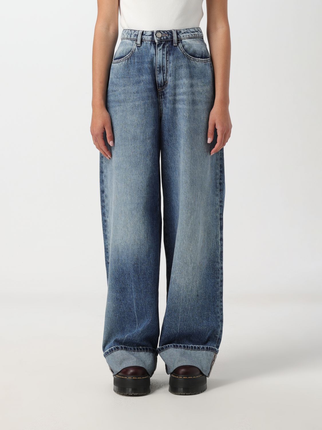 Icon Denim Los Angeles Jeans ICON DENIM LOS ANGELES Woman color Blue