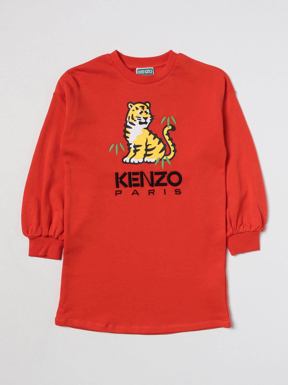 Kenzo Kids Dress KENZO KIDS Kids colour Orange