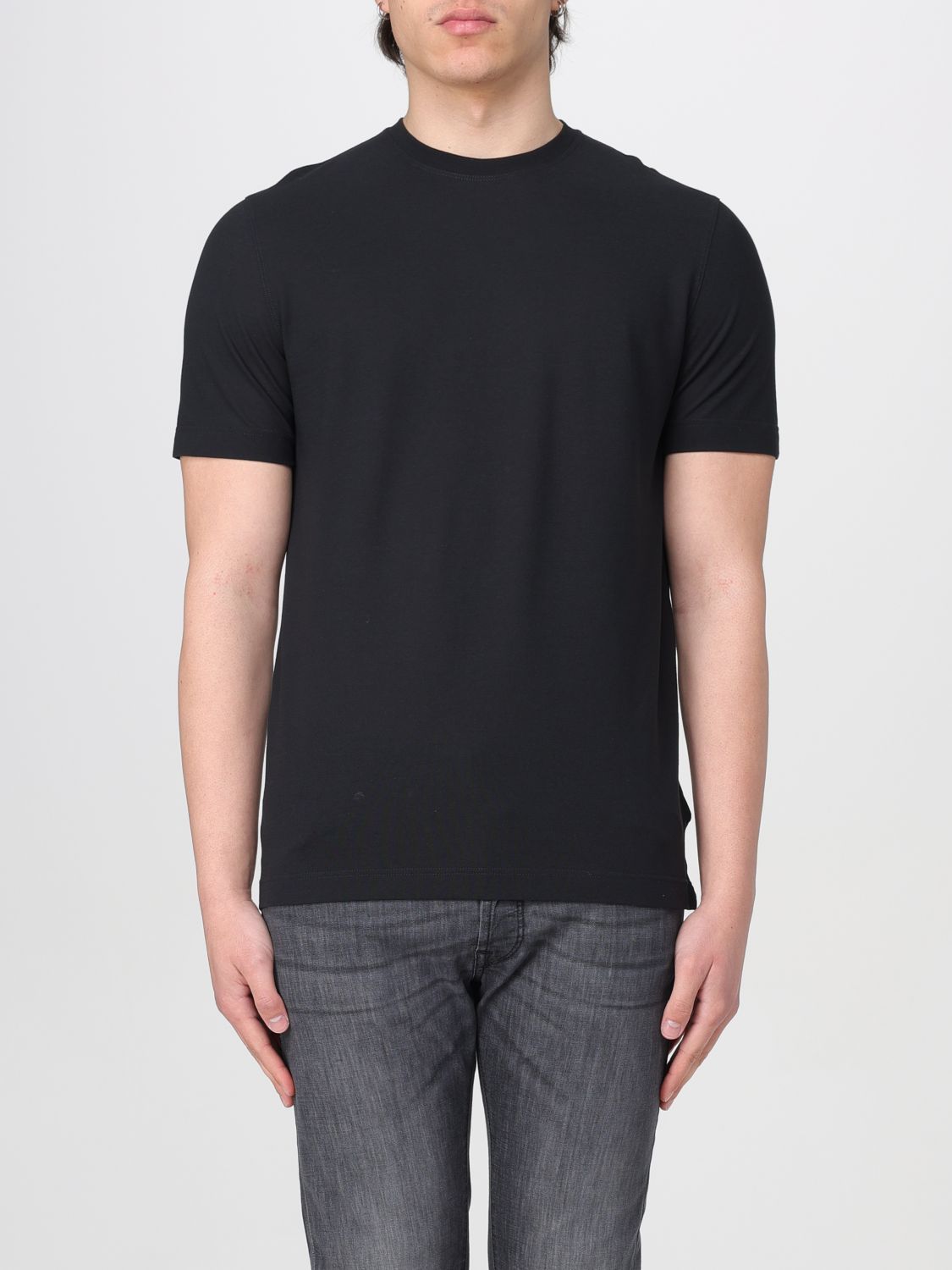 Zanone T-Shirt ZANONE Men colour Black