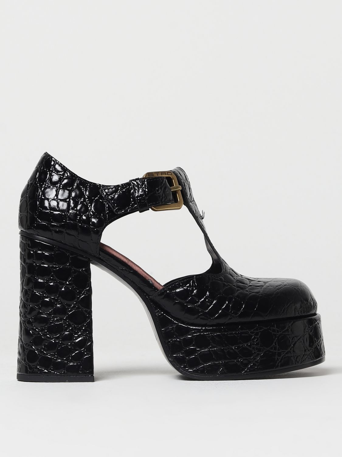 Etro High Heel Shoes ETRO Woman colour Black