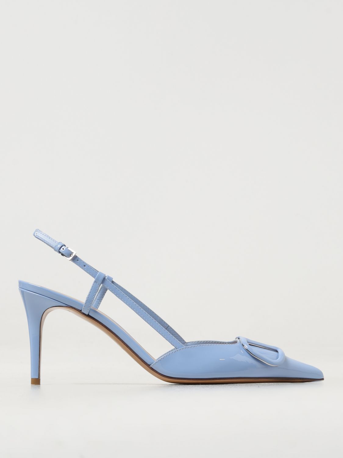 VALENTINO GARAVANI High Heel Shoes VALENTINO GARAVANI Woman colour Gnawed Blue