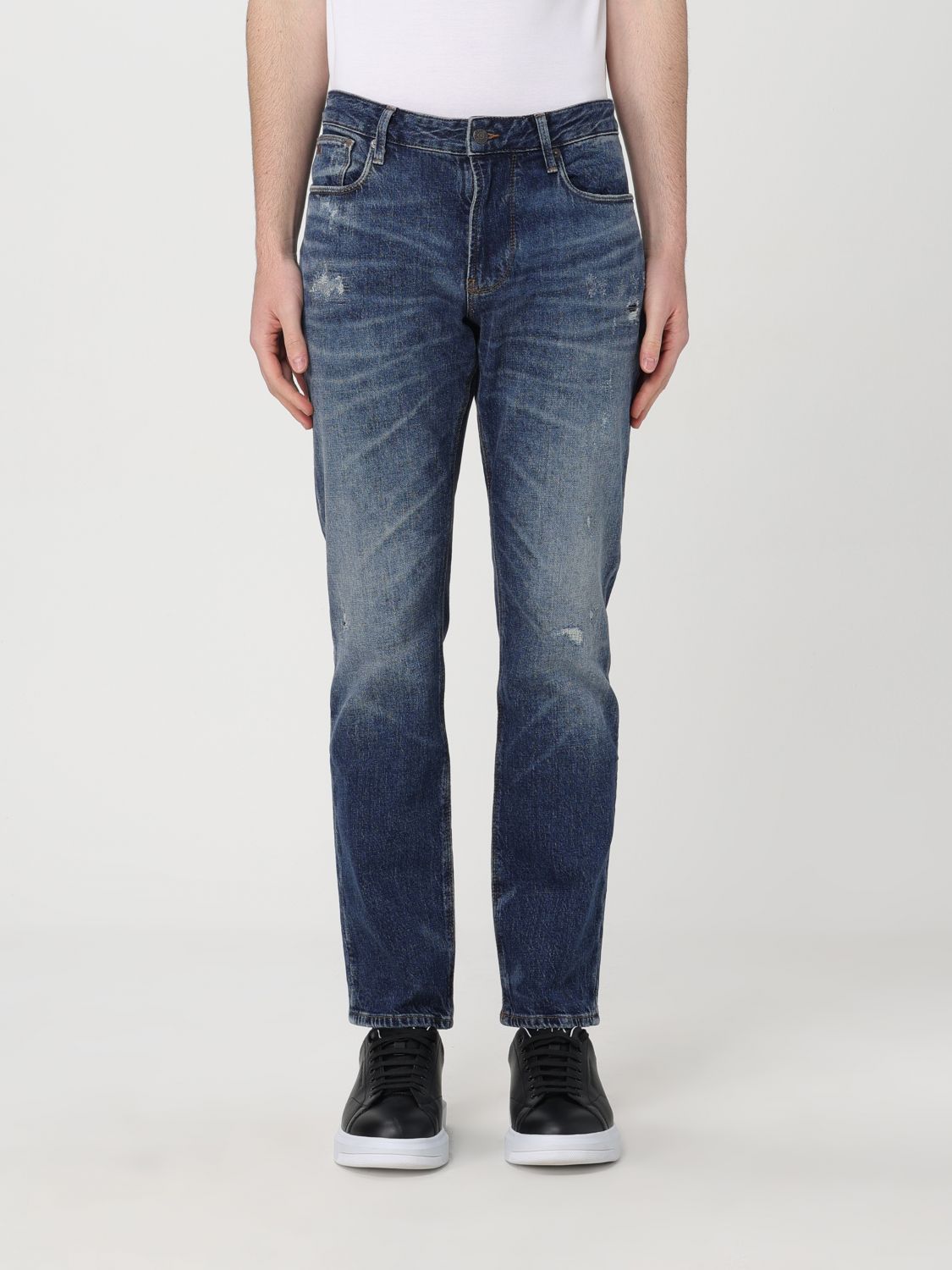 Emporio Armani Jeans EMPORIO ARMANI Men colour Denim