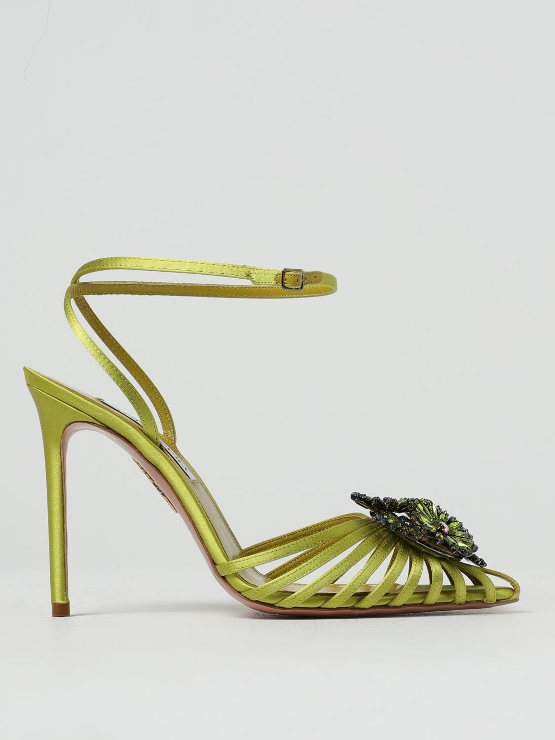 Aquazzura High Heel Shoes AQUAZZURA Woman colour Pistachio