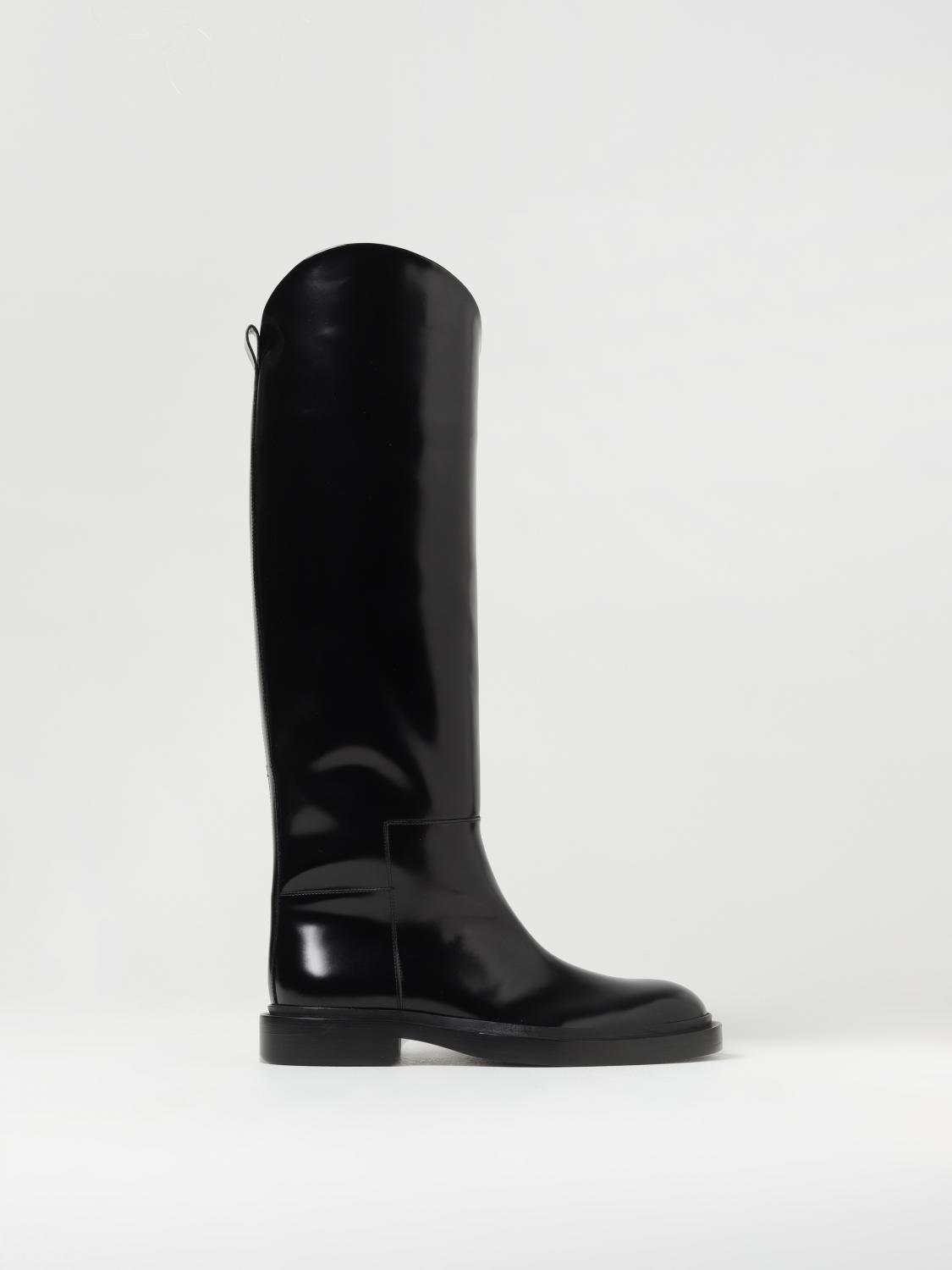 Jil Sander Boots JIL SANDER Woman colour Black