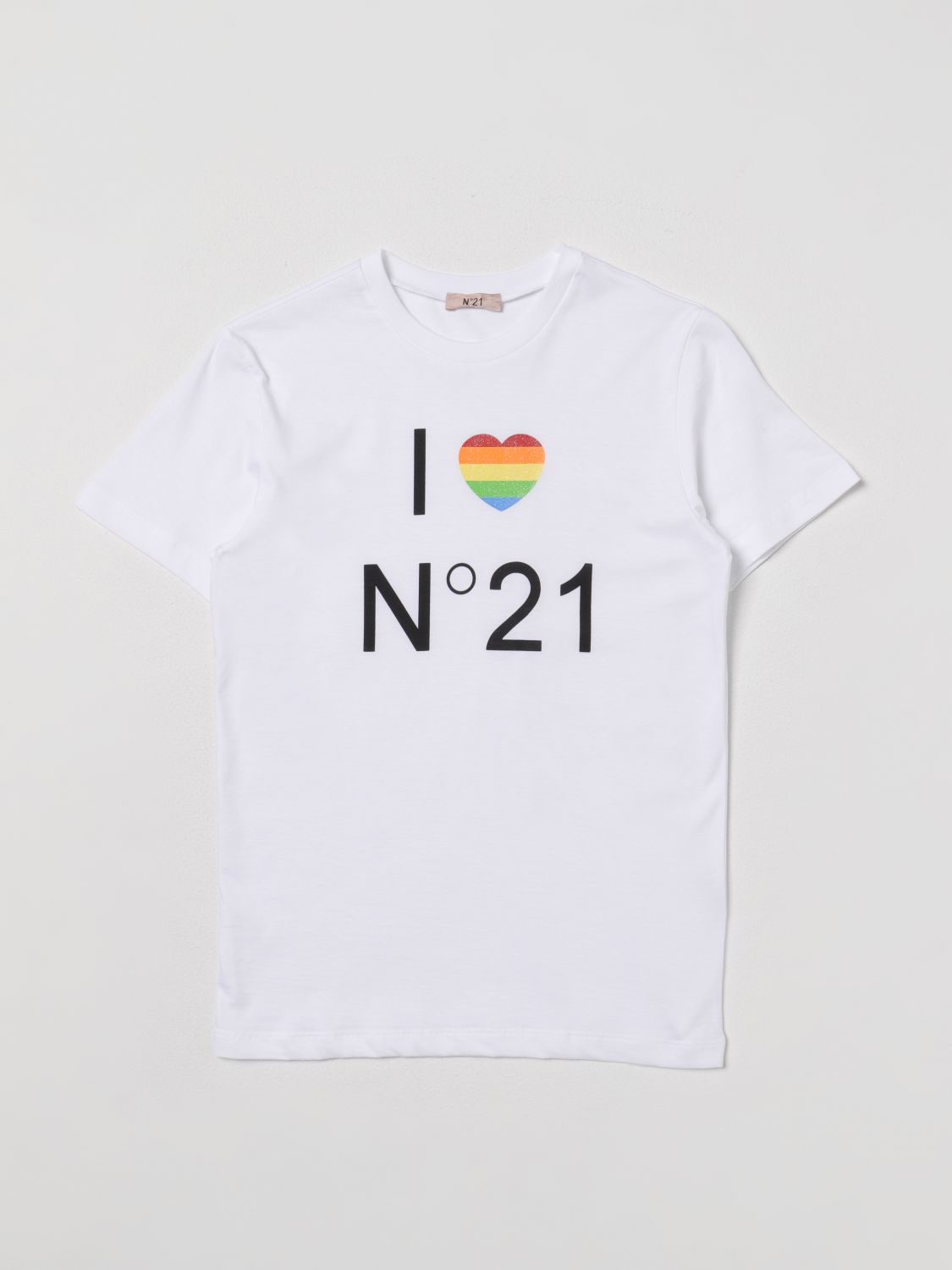 N° 21 T-Shirt N° 21 Kids colour White