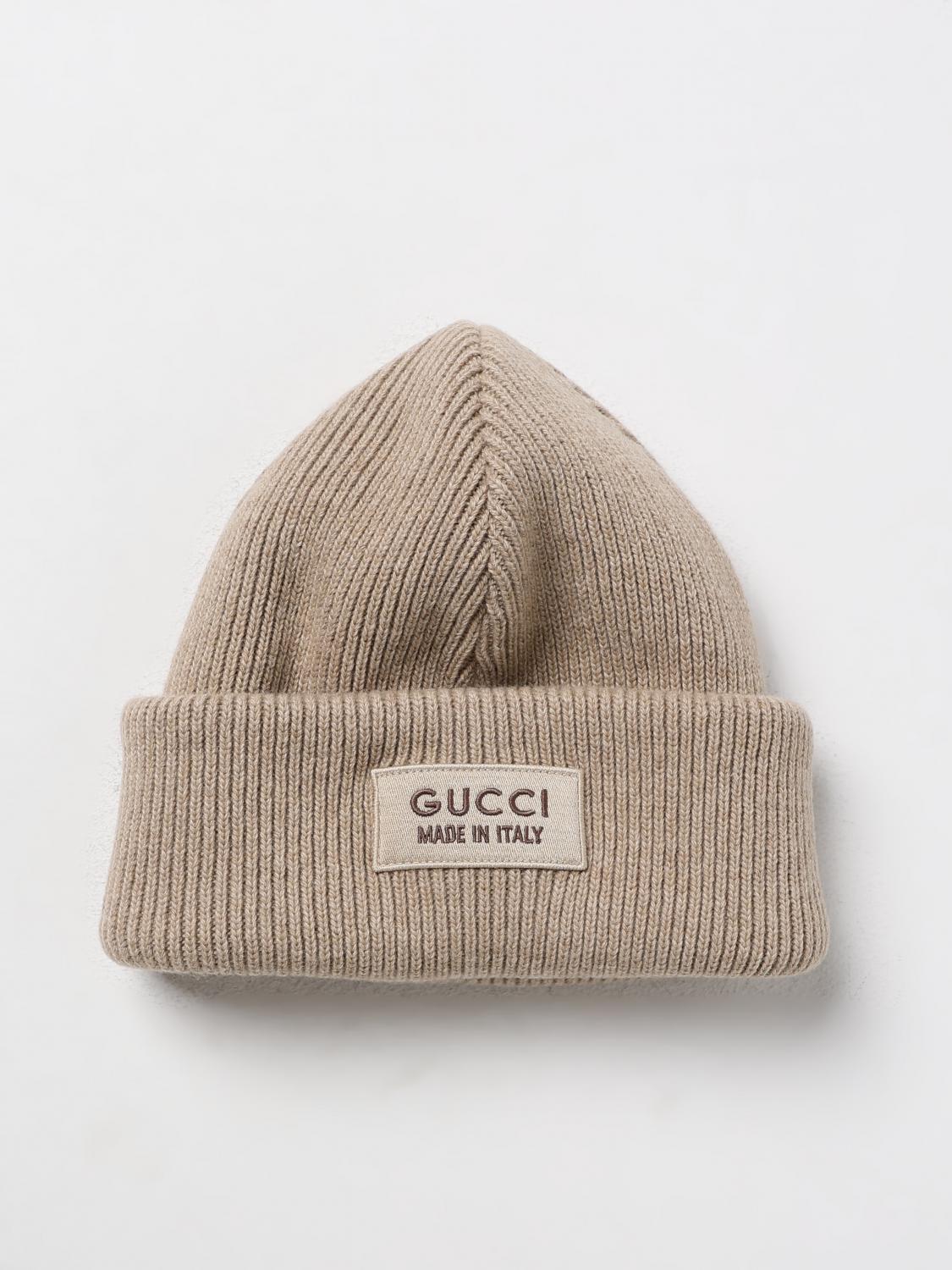 Gucci Hat GUCCI Men color Beige