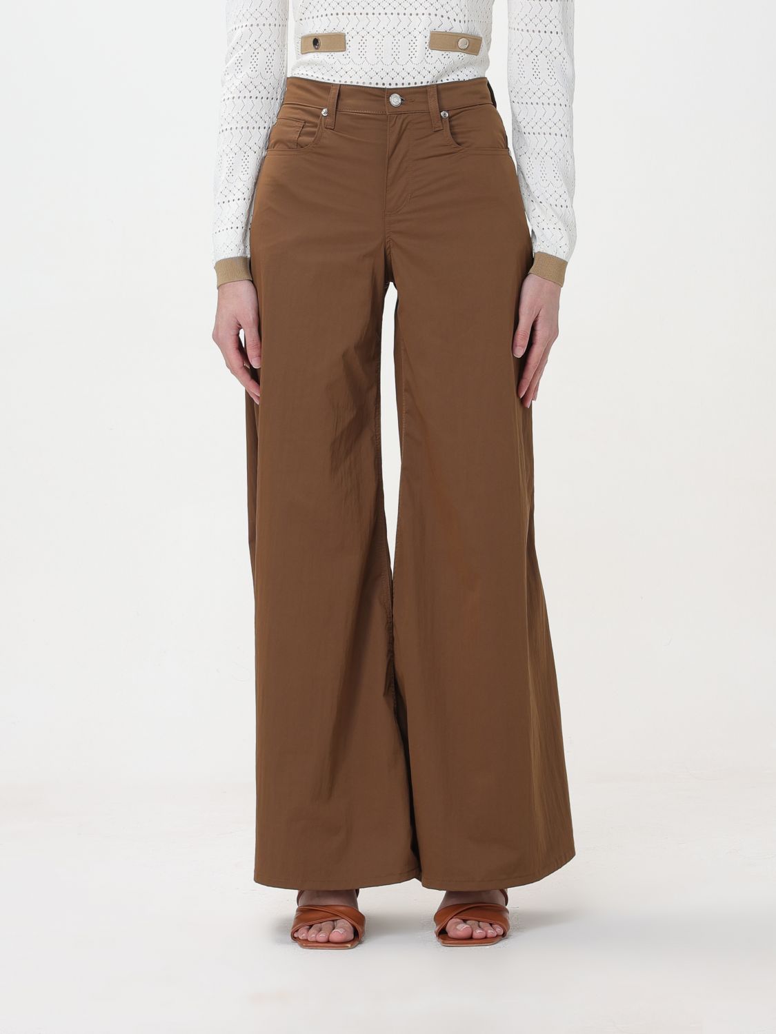 Liu Jo Trousers LIU JO Woman colour Tobacco