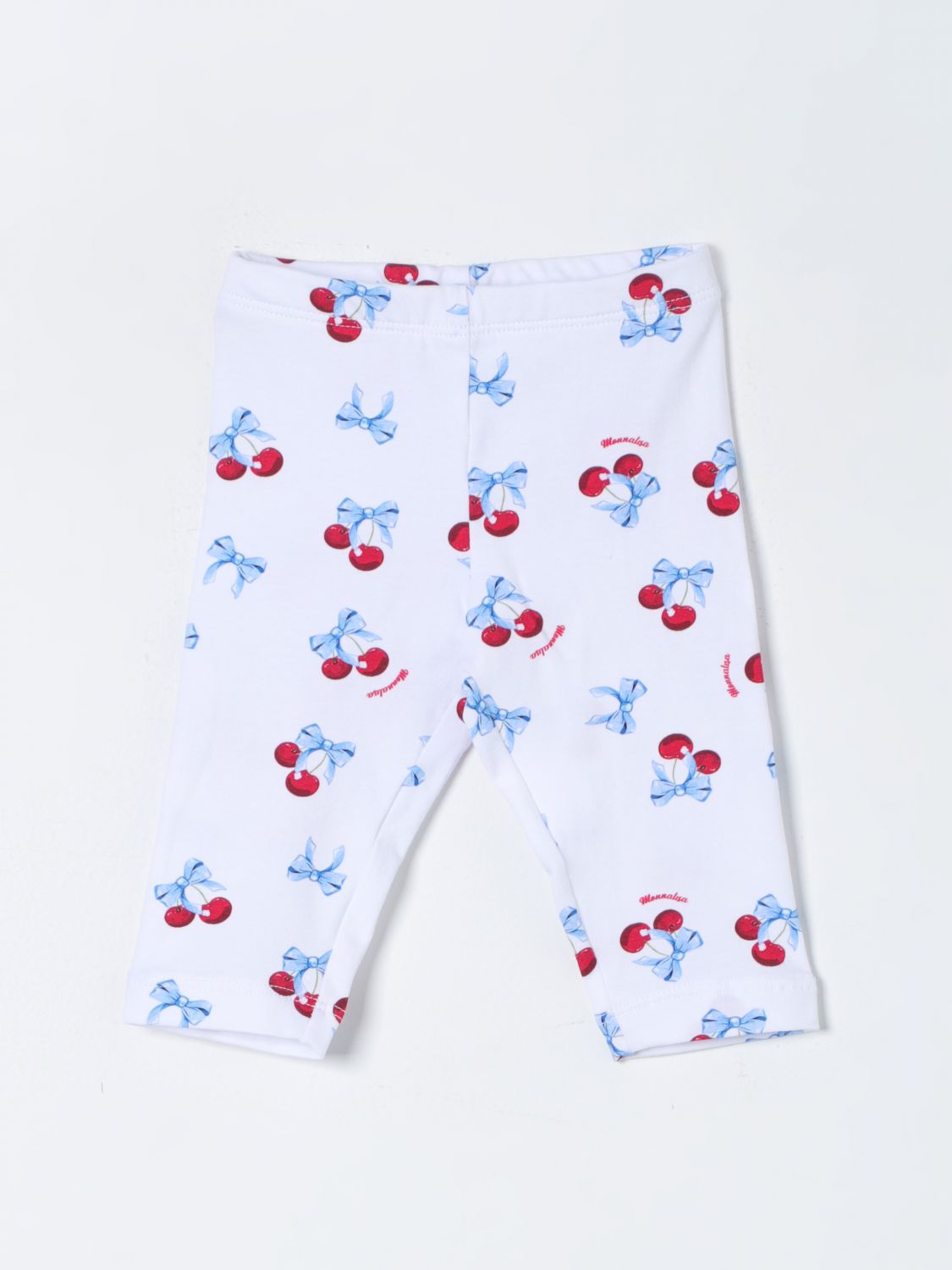 Monnalisa Trousers MONNALISA Kids colour White