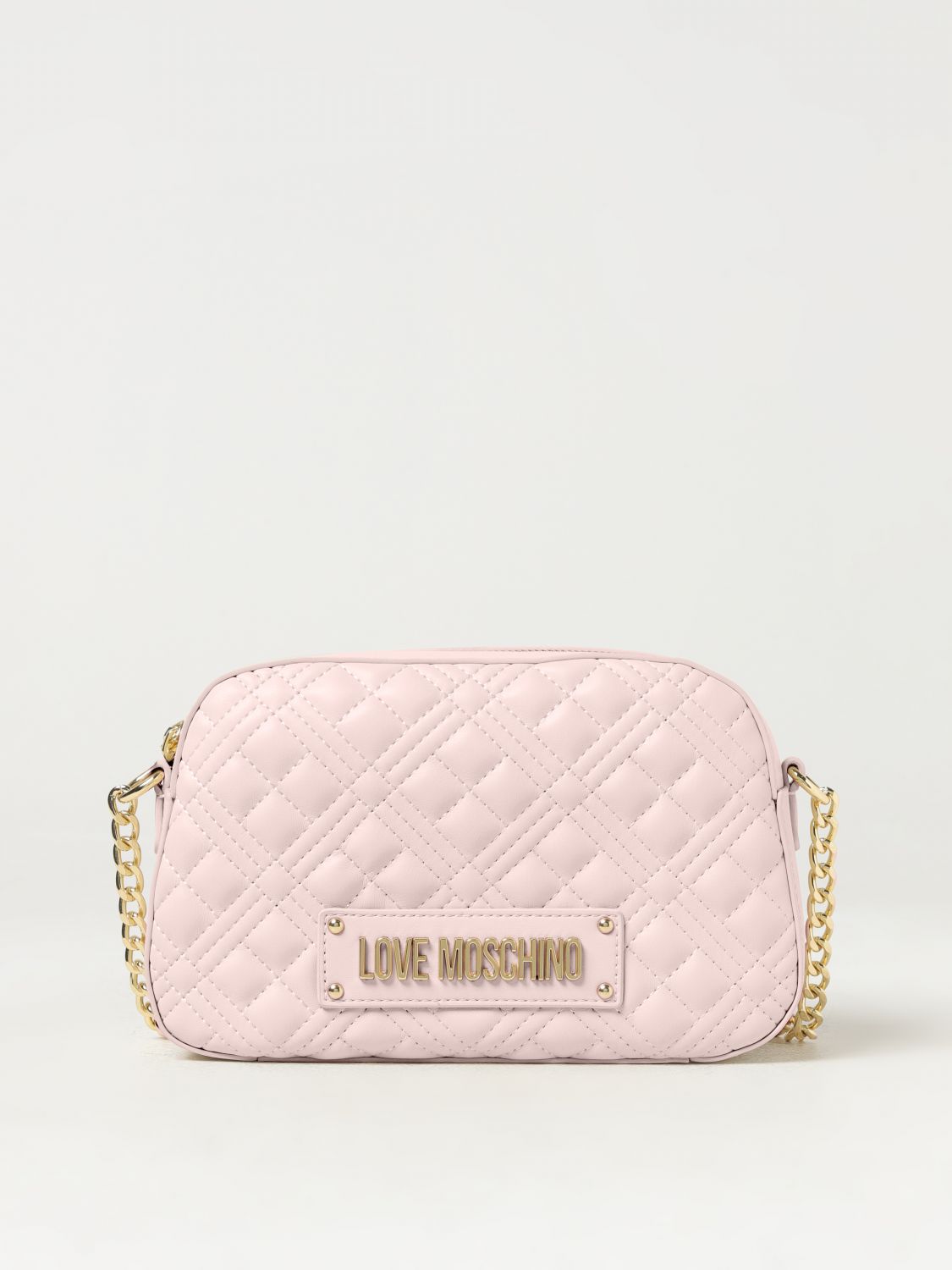 Love Moschino Crossbody Bags LOVE MOSCHINO Woman colour Pink
