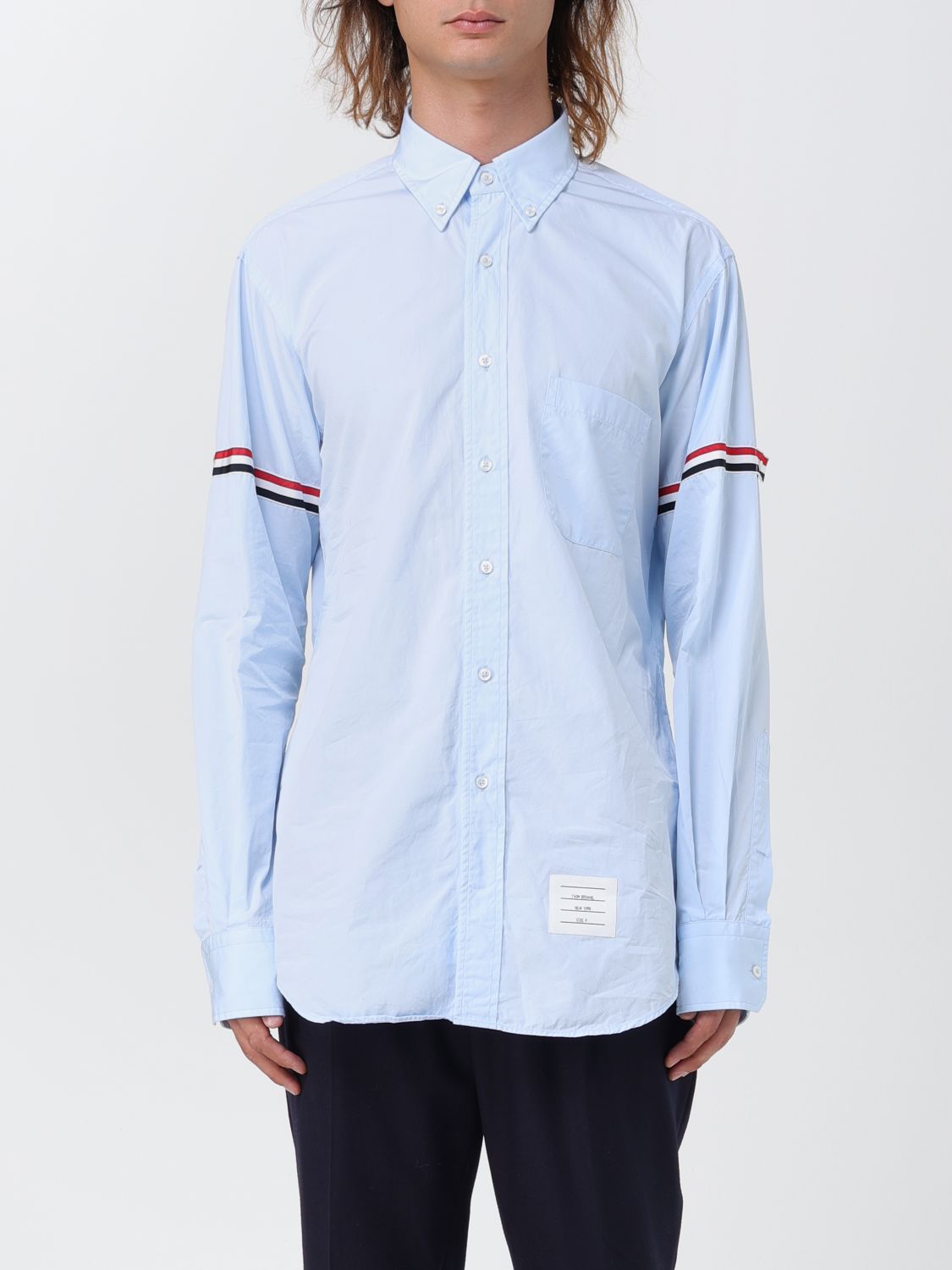 Thom Browne Shirt THOM BROWNE Men colour Sky Blue