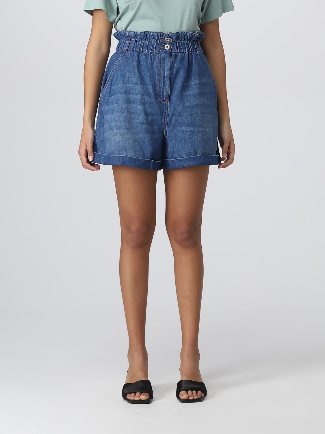 Actitude Twinset Short ACTITUDE TWINSET Woman colour Denim