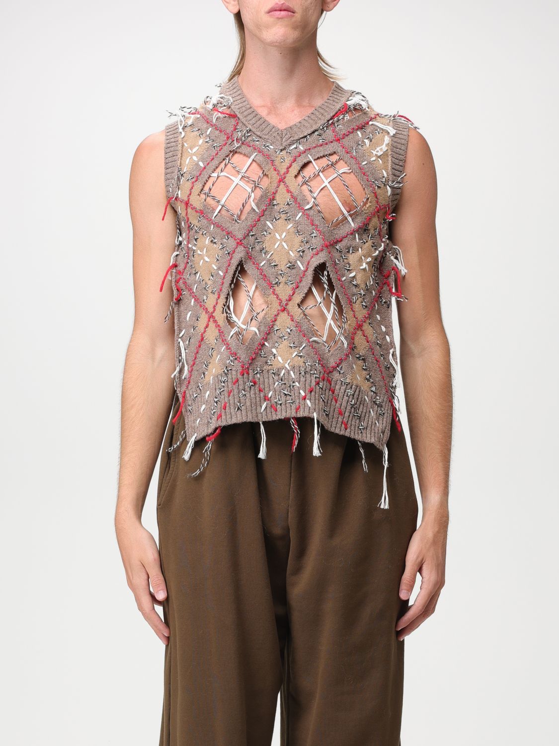 Maison Margiela Waistcoat MAISON MARGIELA Men colour Walnut