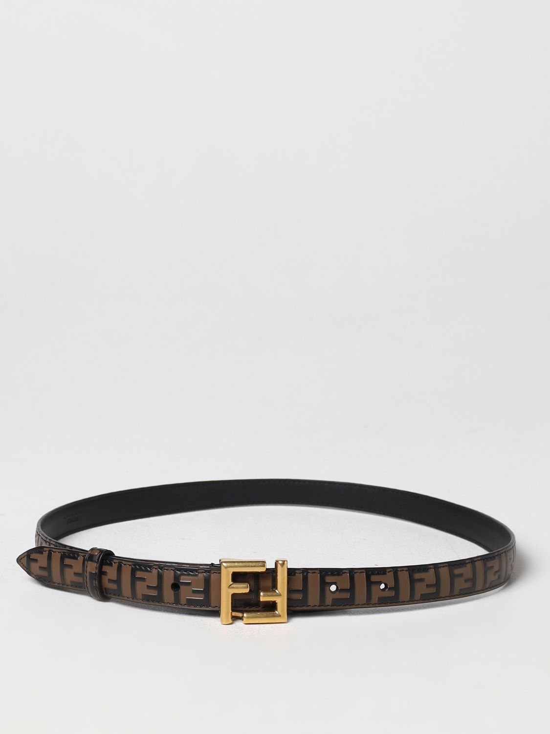 FENDI Belt FENDI Woman colour Tobacco