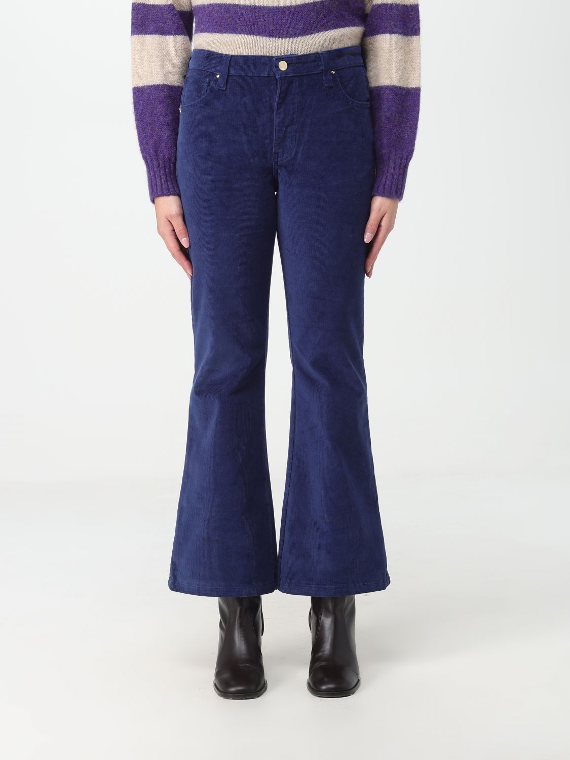 Re-Hash Trousers RE-HASH Woman colour Lavender