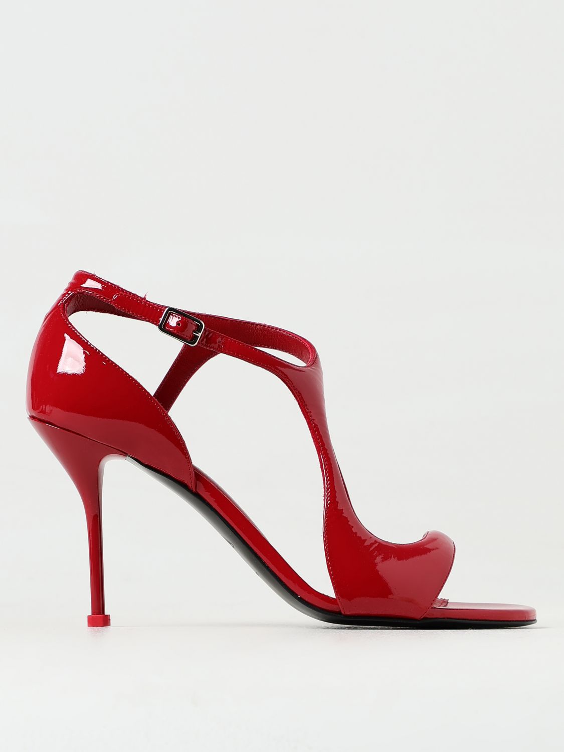 Alexander McQueen Heeled Sandals ALEXANDER MCQUEEN Woman colour Red