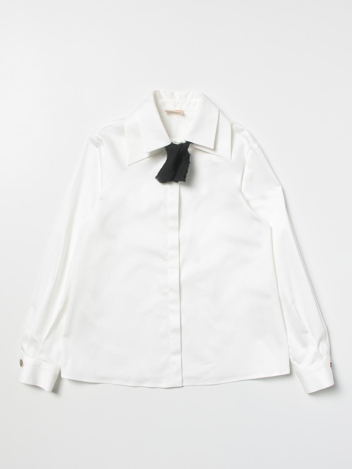 Elisabetta Franchi Shirt ELISABETTA FRANCHI Kids colour White