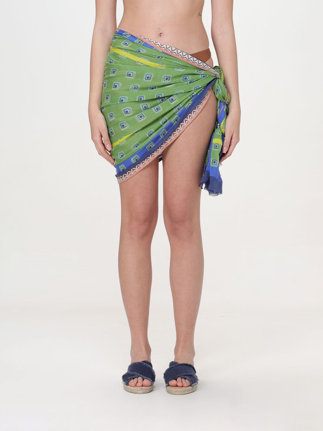 Maliparmi Wrap-Skirt MALIPARMI Woman color Green