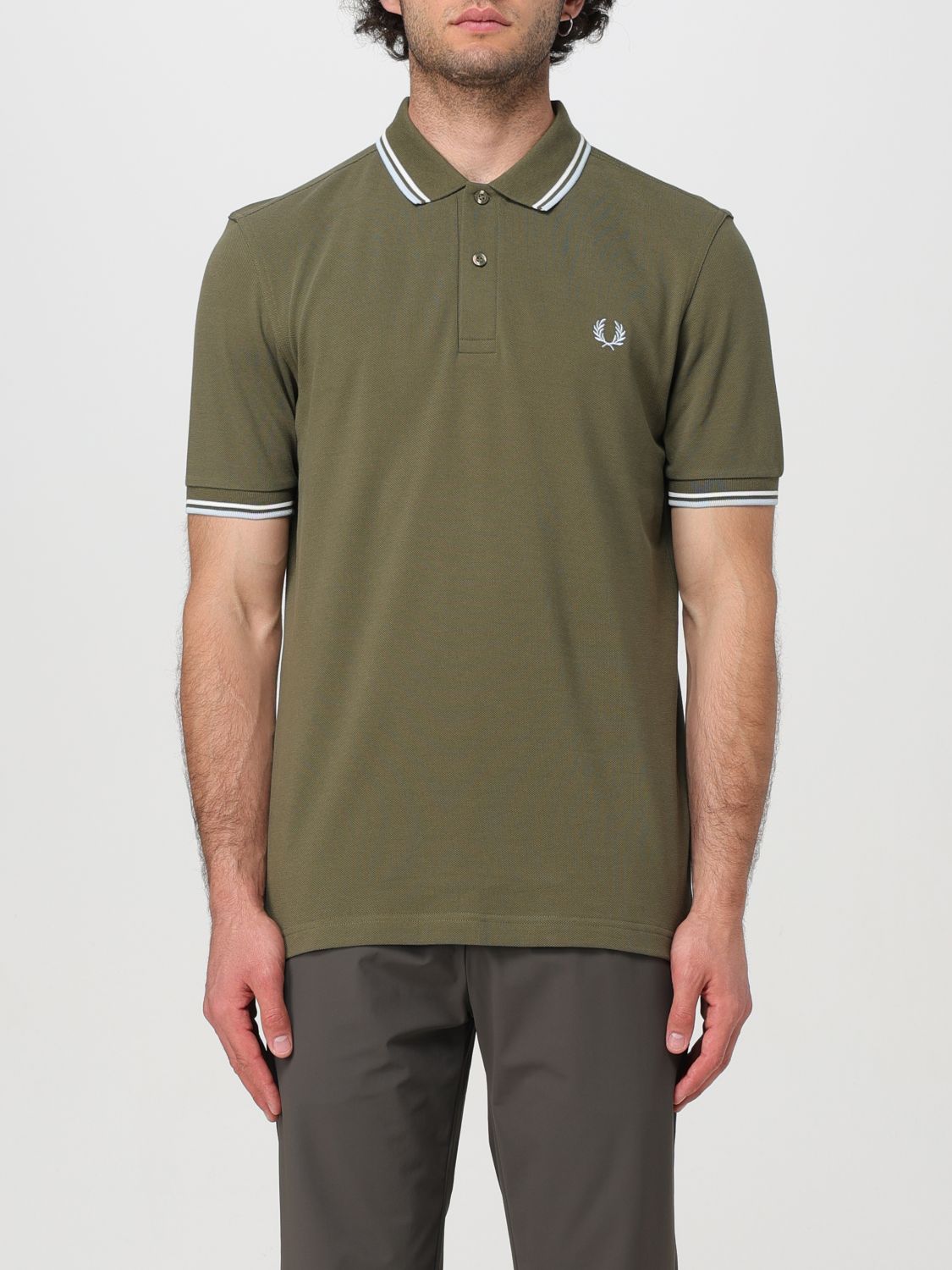 Fred Perry Polo Shirt FRED PERRY Men color Military
