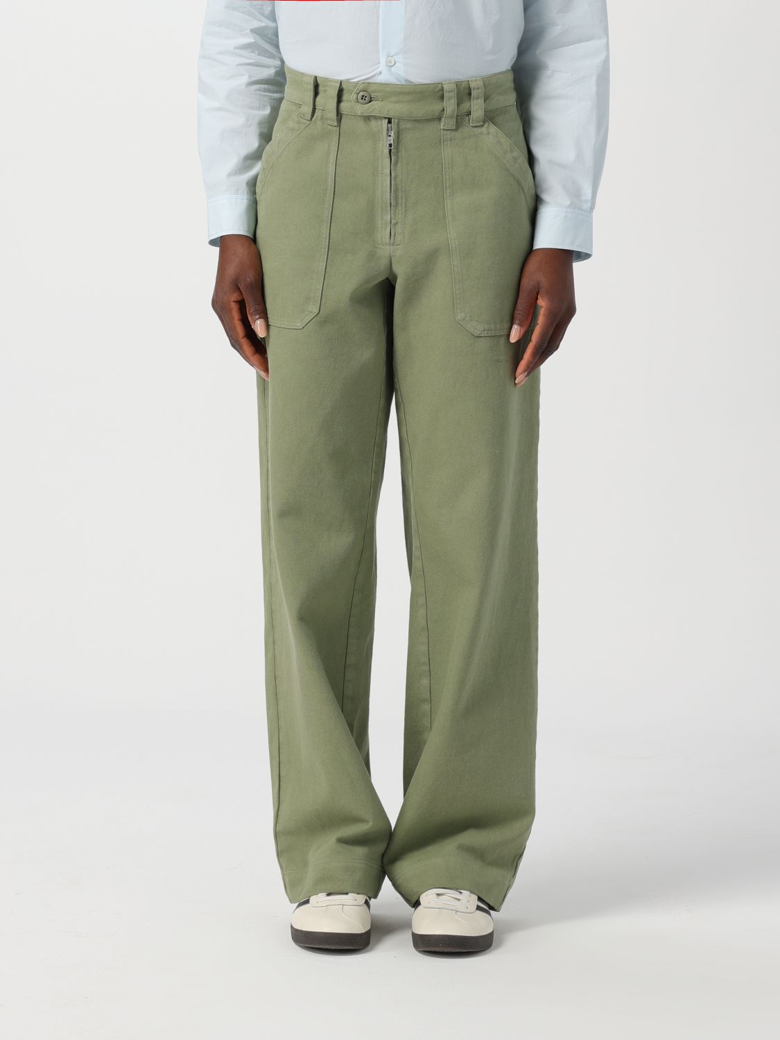 A.P.C. Trousers A.P.C. Woman colour Green