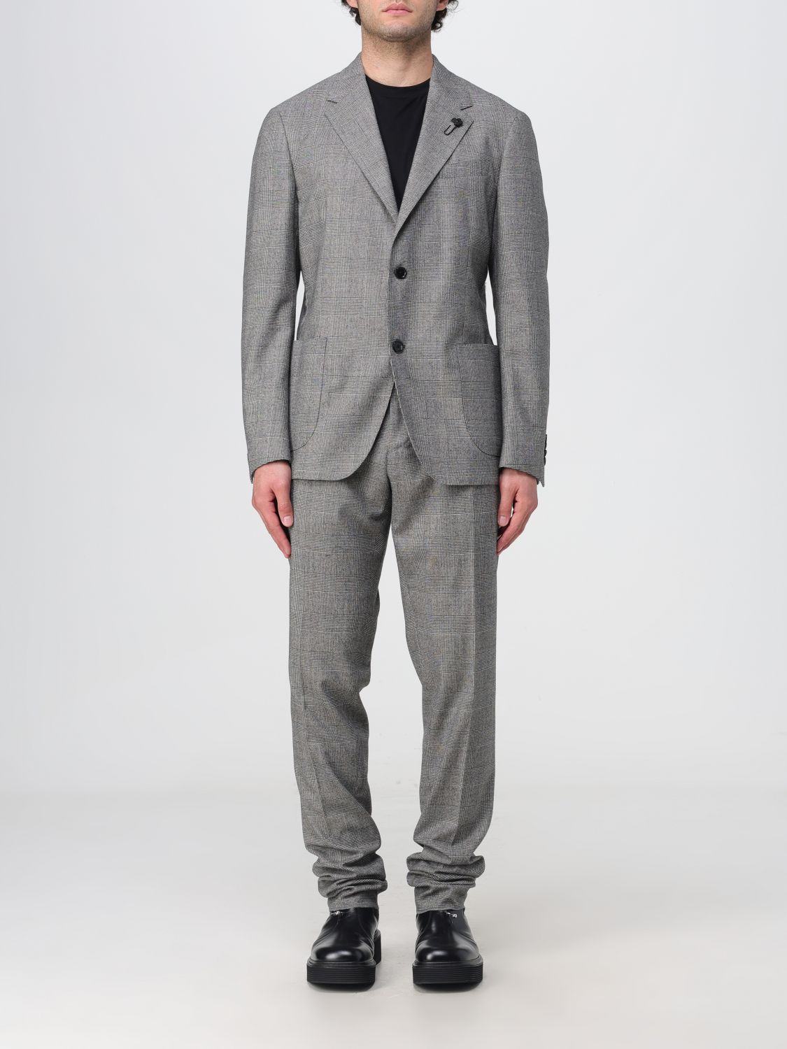 Lardini Suit LARDINI Men colour Grey