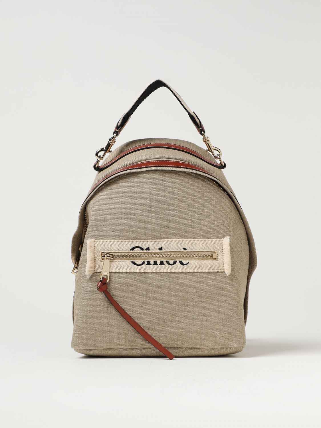 Chloé Backpack CHLOÉ Woman colour Brown