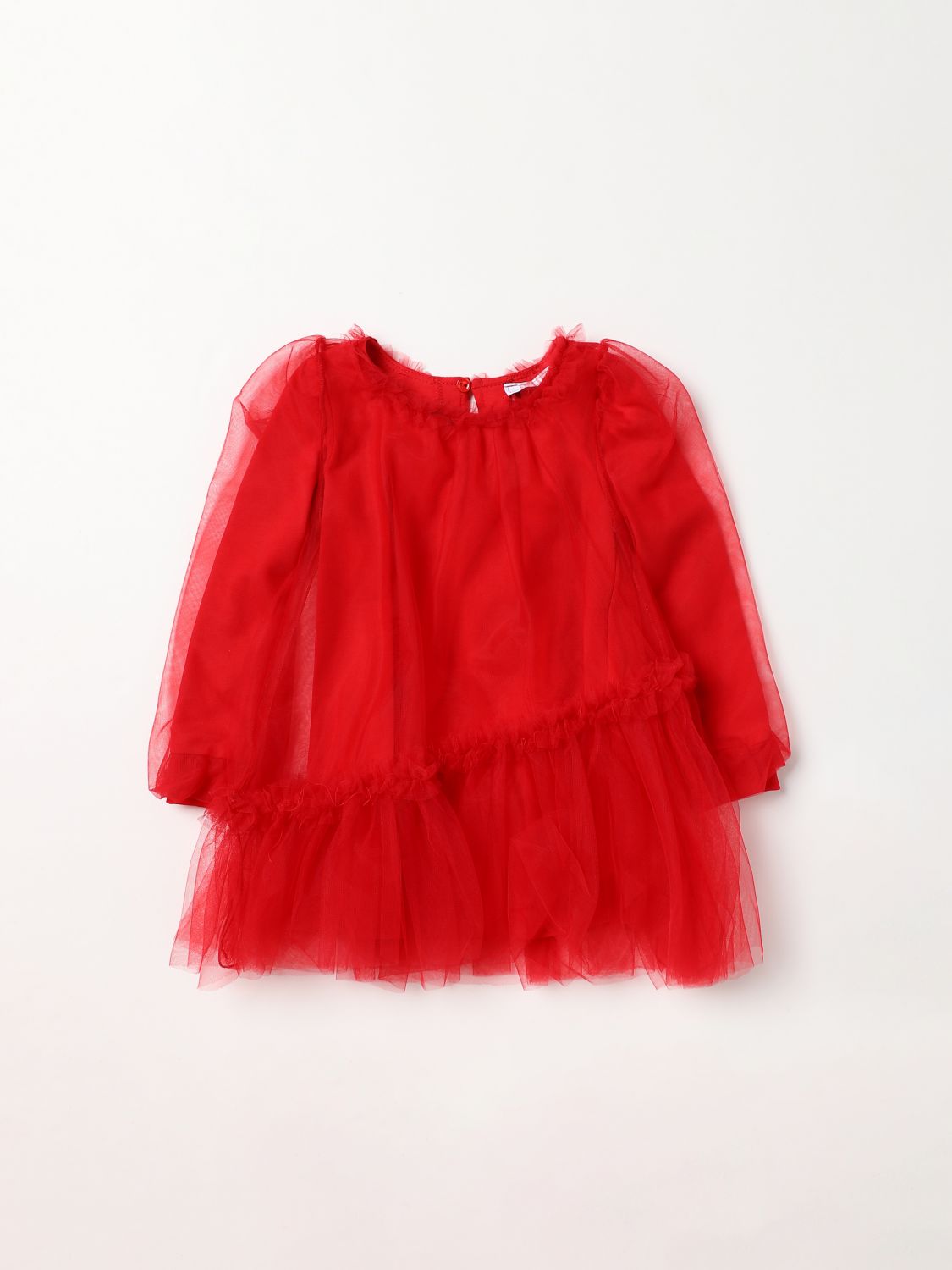 Monnalisa Dress MONNALISA Kids colour Ruby