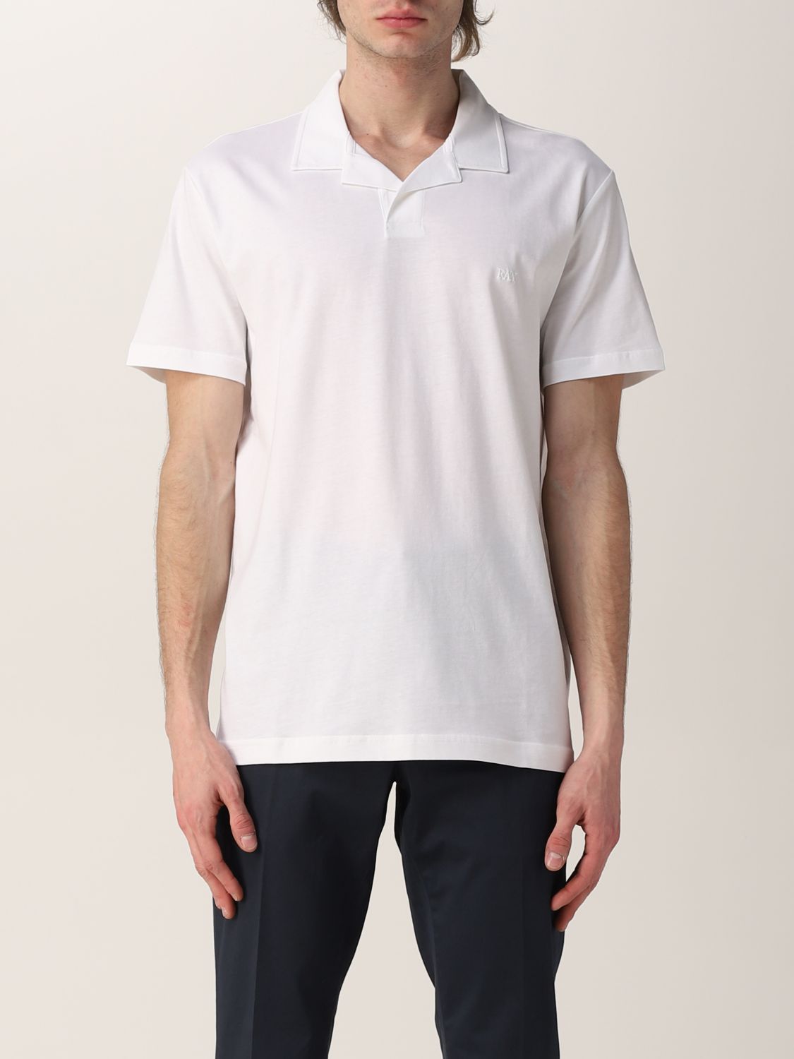 Fay Fay polo shirt with embroidered logo