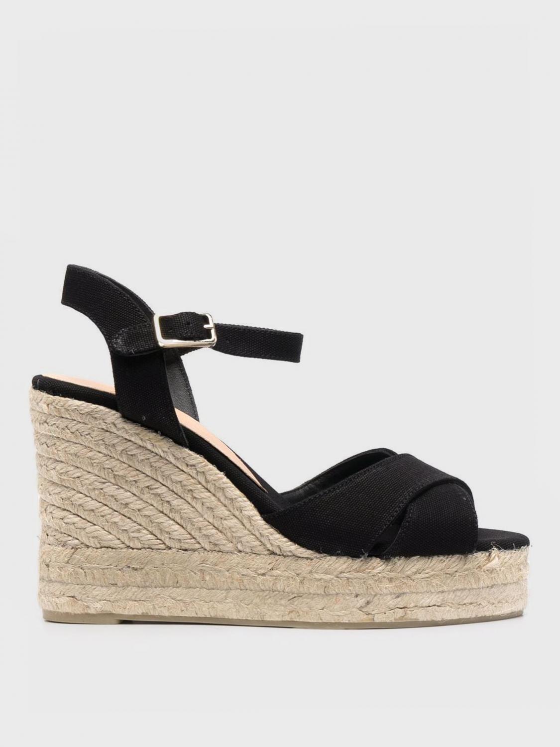 Castañer Wedge Shoes CASTAÑER Woman color Black