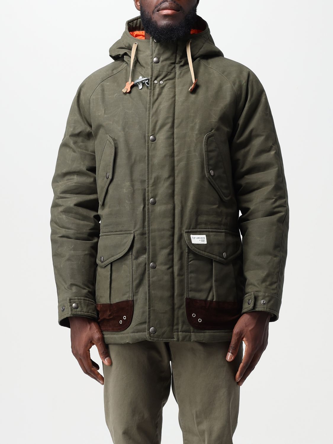 Fay Jacket FAY Men colour Military