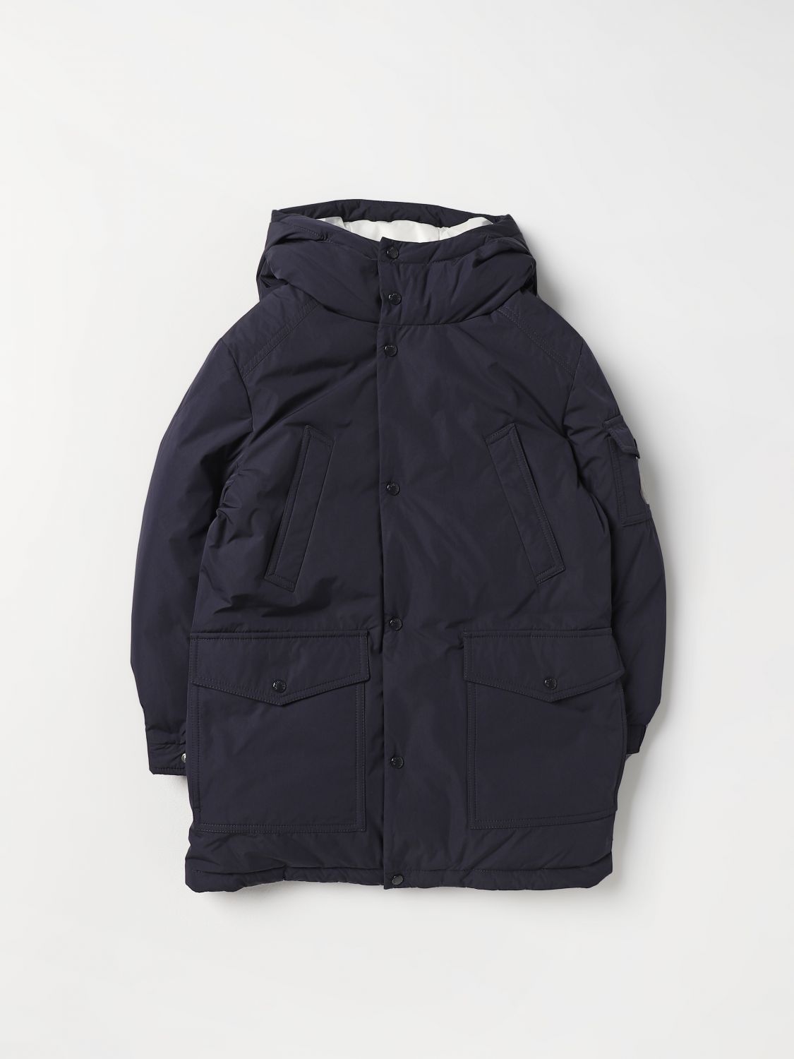 Moncler Jacket MONCLER Kids colour Blue