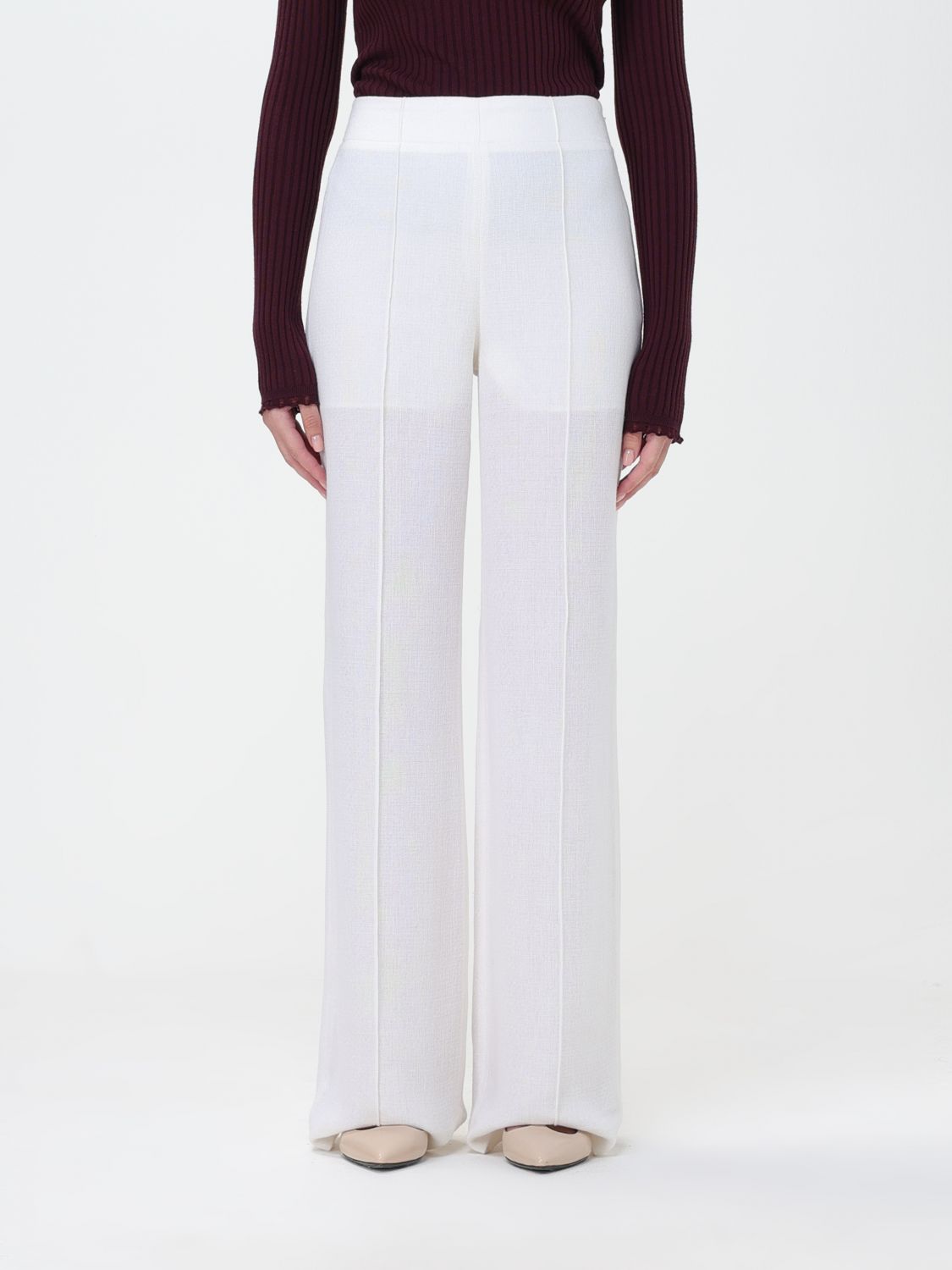 Chloé Trousers CHLOÉ Woman colour White