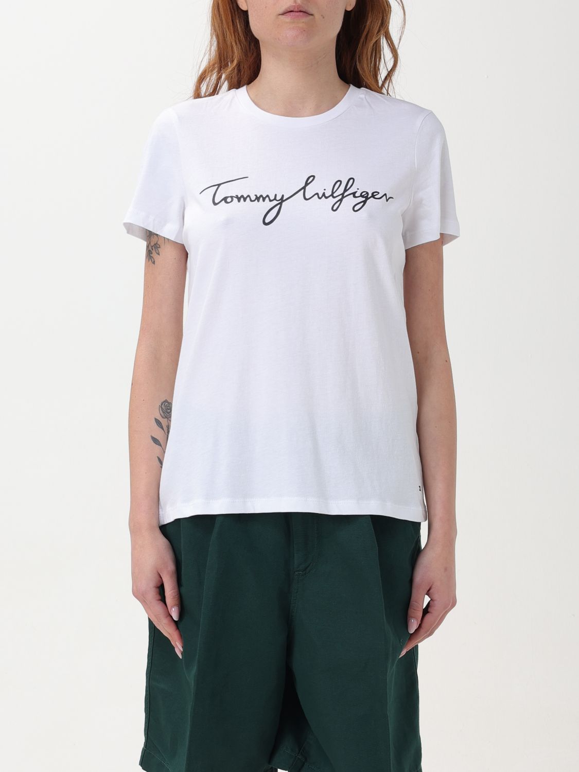 Tommy Hilfiger T-Shirt TOMMY HILFIGER Woman color White