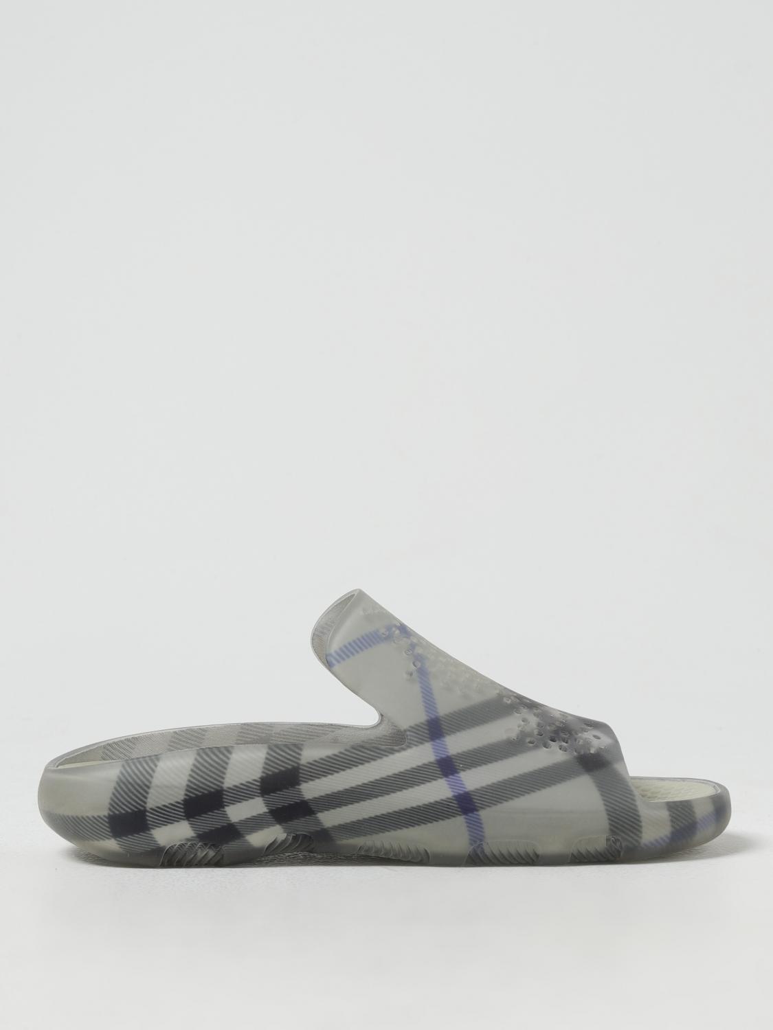 Burberry Sandals BURBERRY Men color Grey