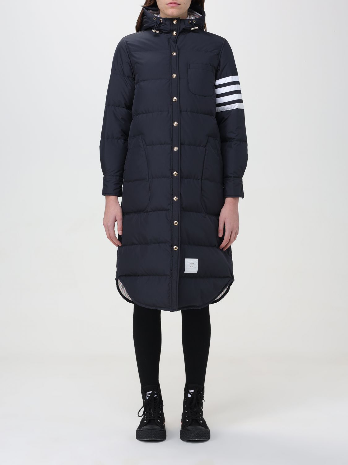 Thom Browne Jacket THOM BROWNE Woman colour Blue