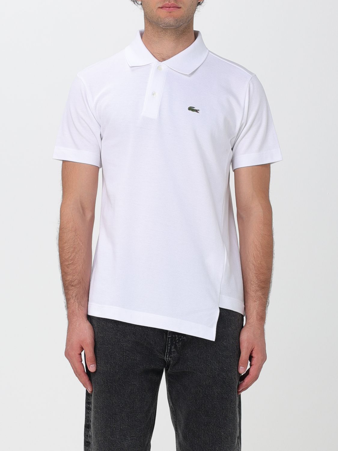 Comme Des Garcons Shirt X Lacoste Polo Shirt COMME DES GARCONS SHIRT X LACOSTE Men colour White