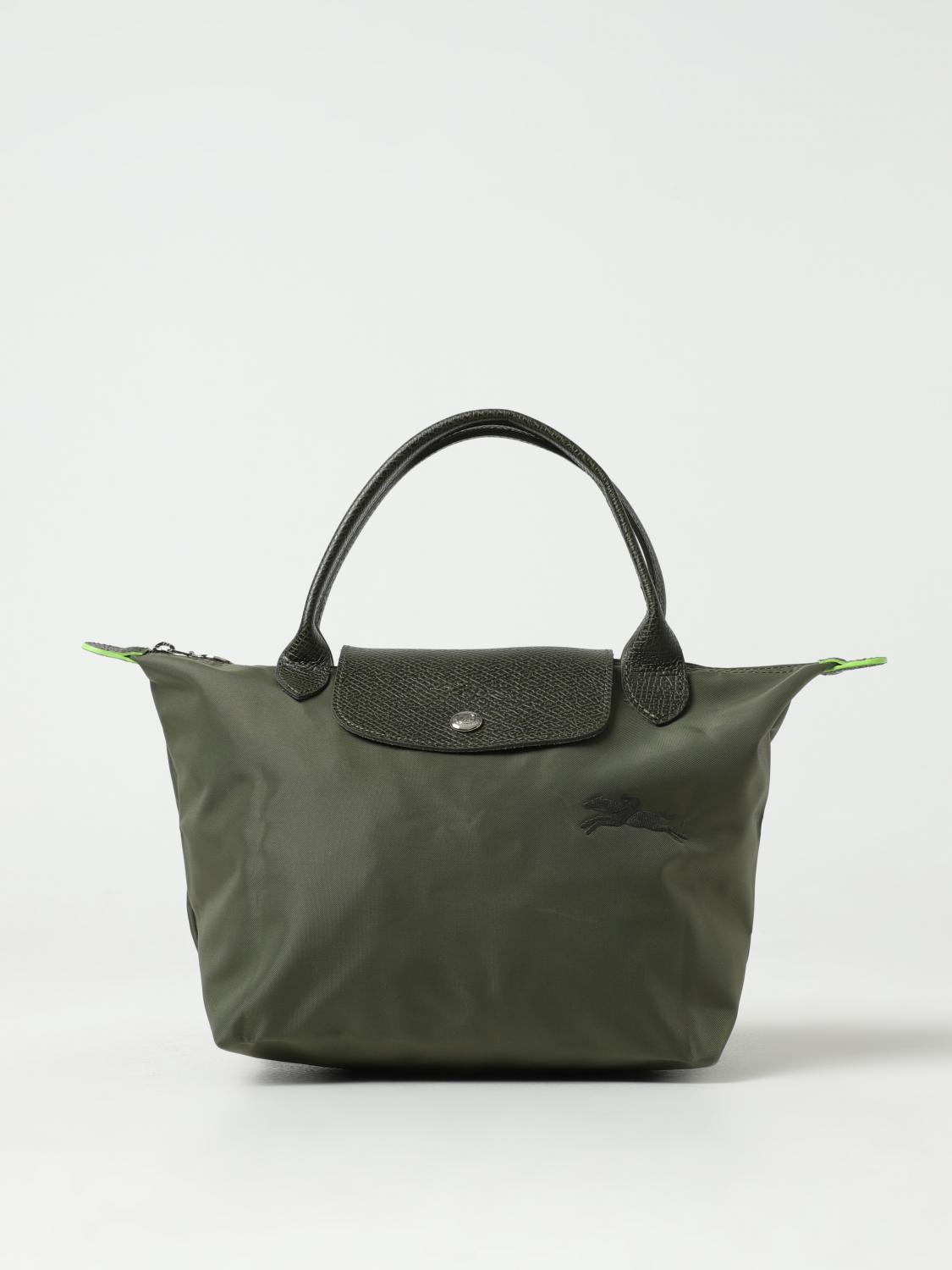  Longchamp Le Pliage nylon and leather bag