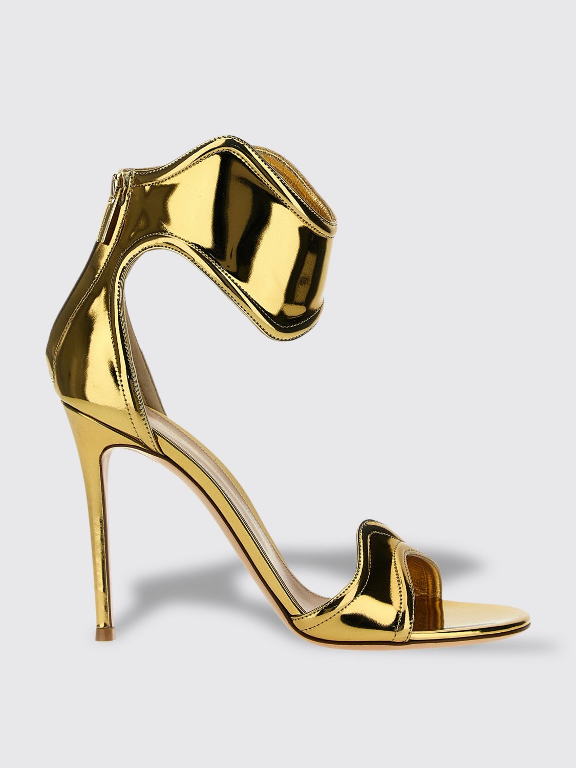 Gianvito Rossi Flat Sandals GIANVITO ROSSI Woman colour Gold