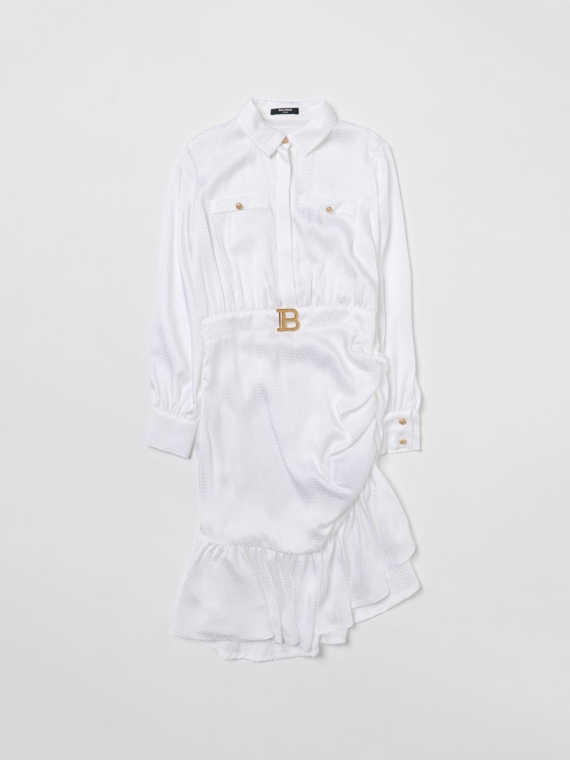 Balmain Kids Dress BALMAIN KIDS Kids colour White